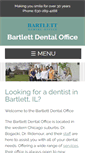 Mobile Screenshot of bartlettdentaloffice.com